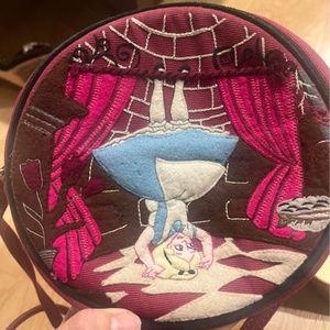 Hand-stiched Olympia Le-Tan Alice in Wonderland Disney bag